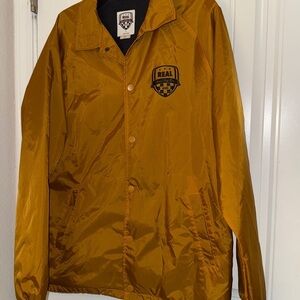Vans x REAL collab windbreaker Mens large